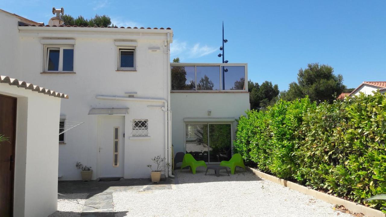 Cote Indigo - Villa 7 Personnes, 3 Chambres, 3 Terrasses - A 150 De La Mer Saint-Pierre-la-Mer  Exteriör bild