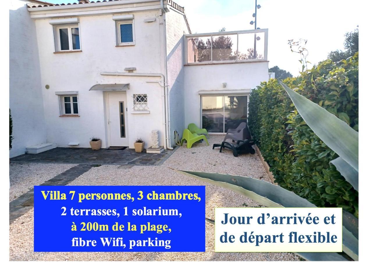 Cote Indigo - Villa 7 Personnes, 3 Chambres, 3 Terrasses - A 150 De La Mer Saint-Pierre-la-Mer  Exteriör bild